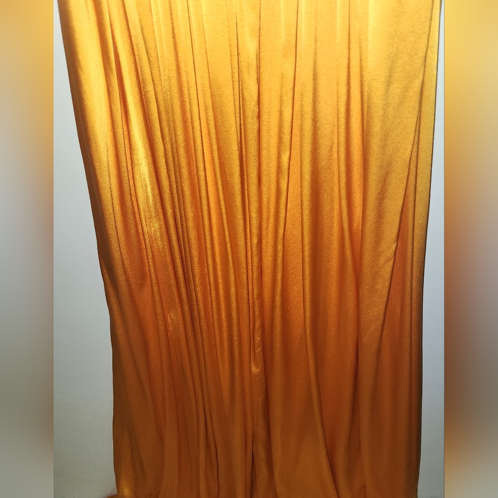 Cult Gaia Salee Gown in Marigold Sz 2 - Picture 9 of 9